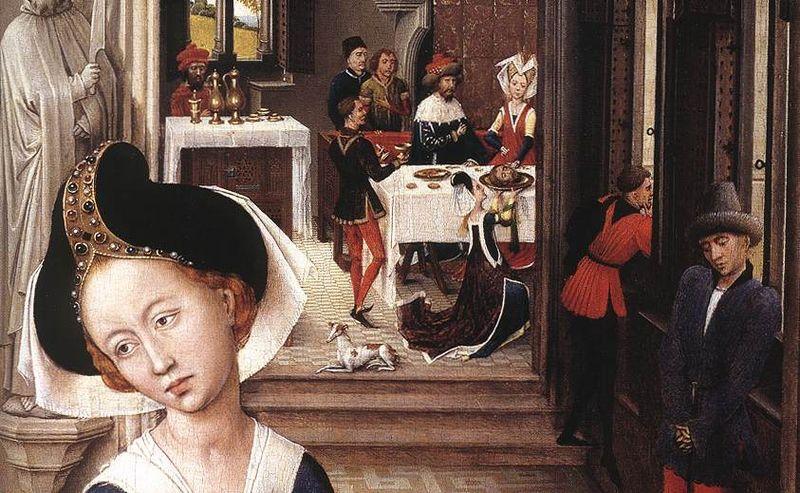 Rogier van der Weyden St John Altarpiece Sweden oil painting art